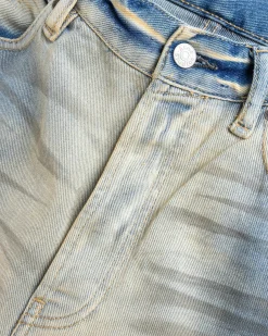 Hot Acne Studios 1981M FN Carver 5-Pocket Denim Woven lightblue