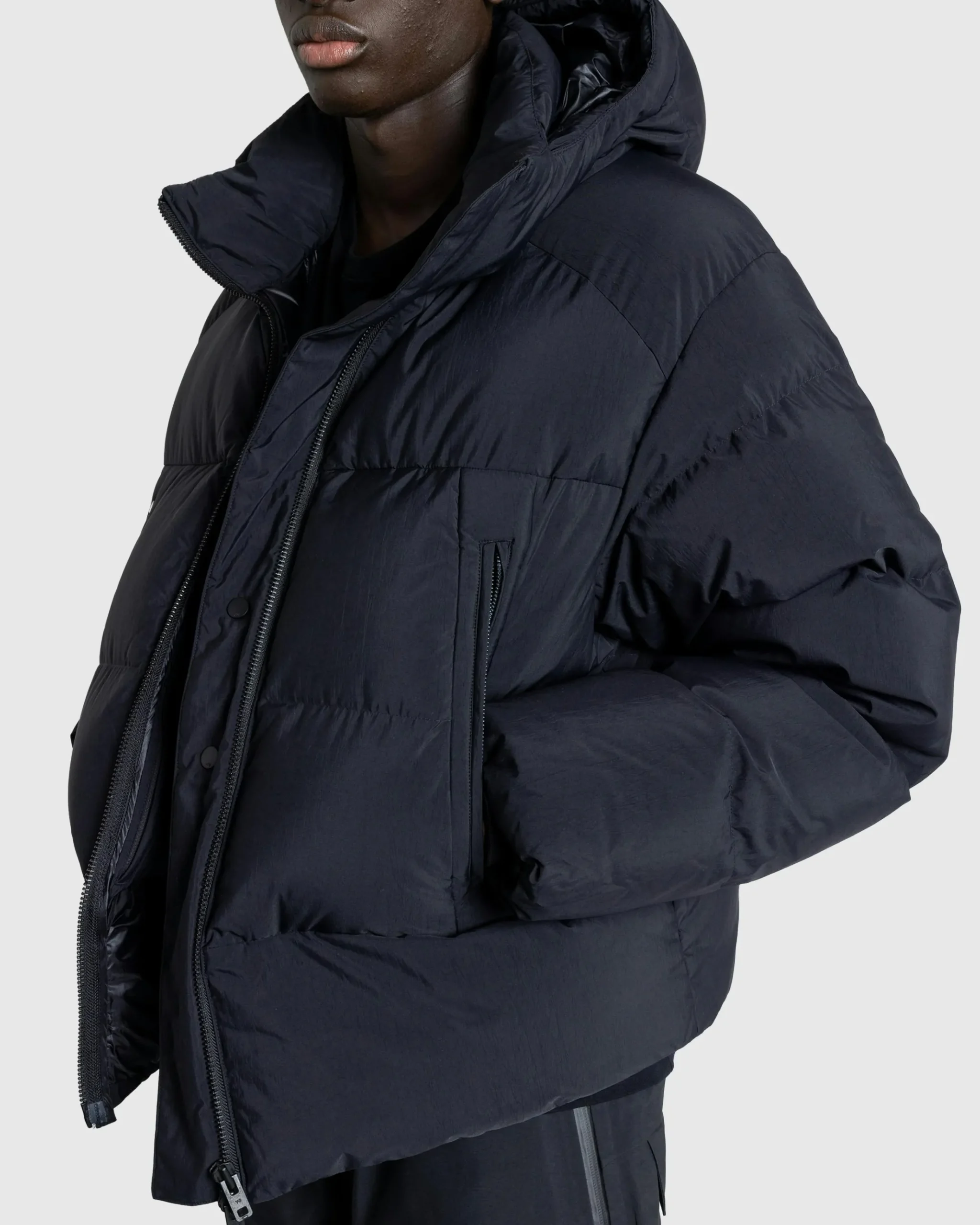 New Y-3 M Puffer Jacket black