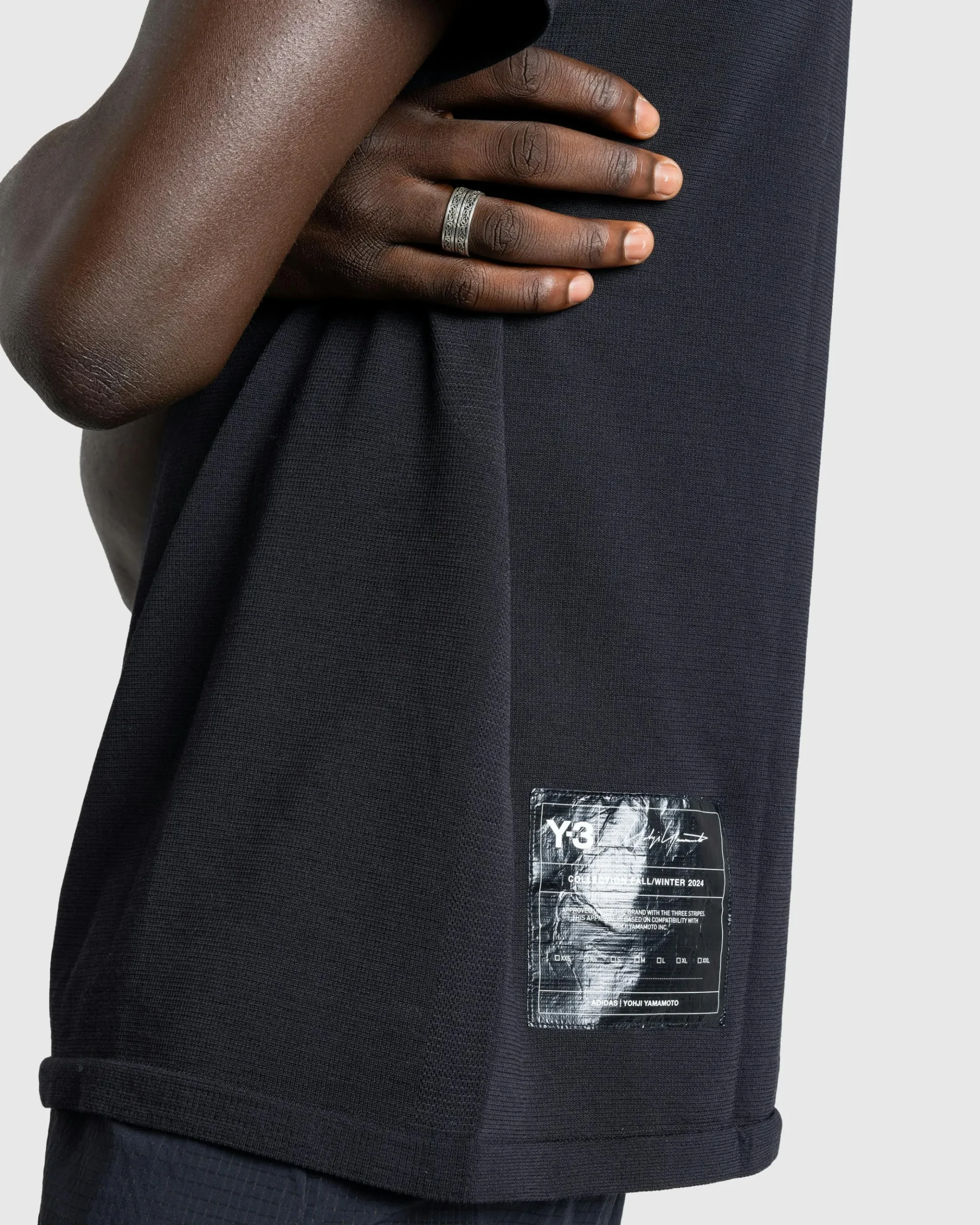 Sale Y-3 M Running S/S Tee black