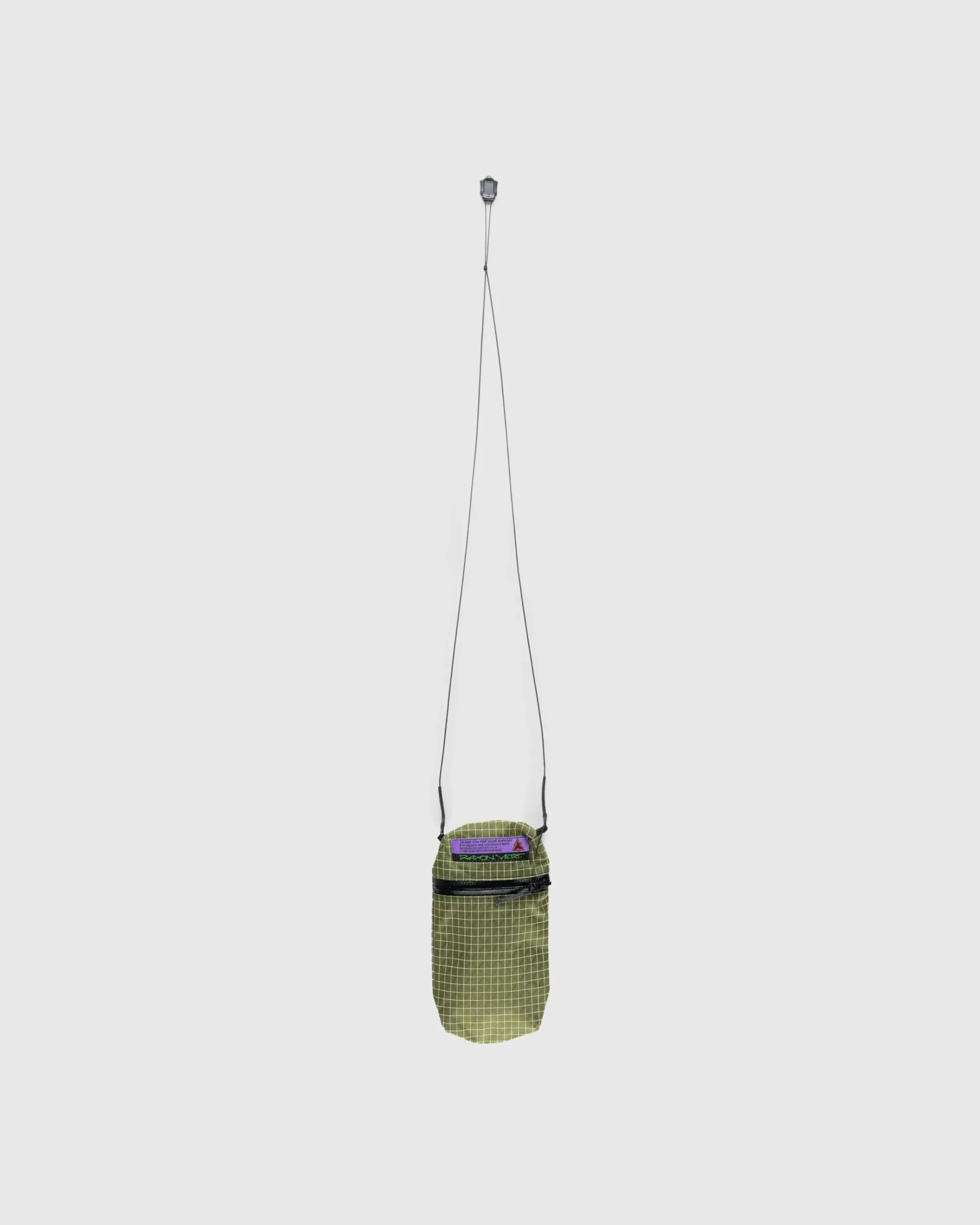 Best Sale Rayon Vert Macaroni Bag Gridstop Green gridstopgreen