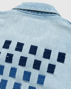 Best Levi's Made in Japan Utility Trucker Denim Jacket crest