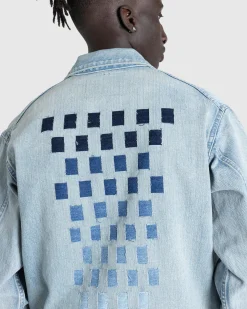 Best Levi's Made in Japan Utility Trucker Denim Jacket crest