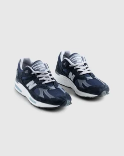 Fashion New Balance Made in UK 991v2 Dark Navy darknavy