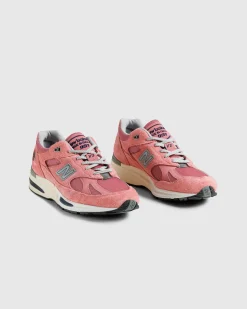Cheap New Balance Made in UK 991v2 Pink pink(660)