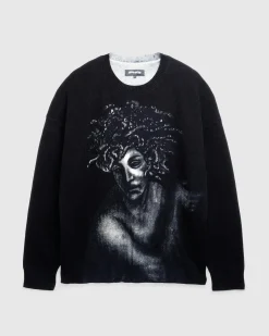 Discount Fucking Awesome Medusa Sweater black/off-white