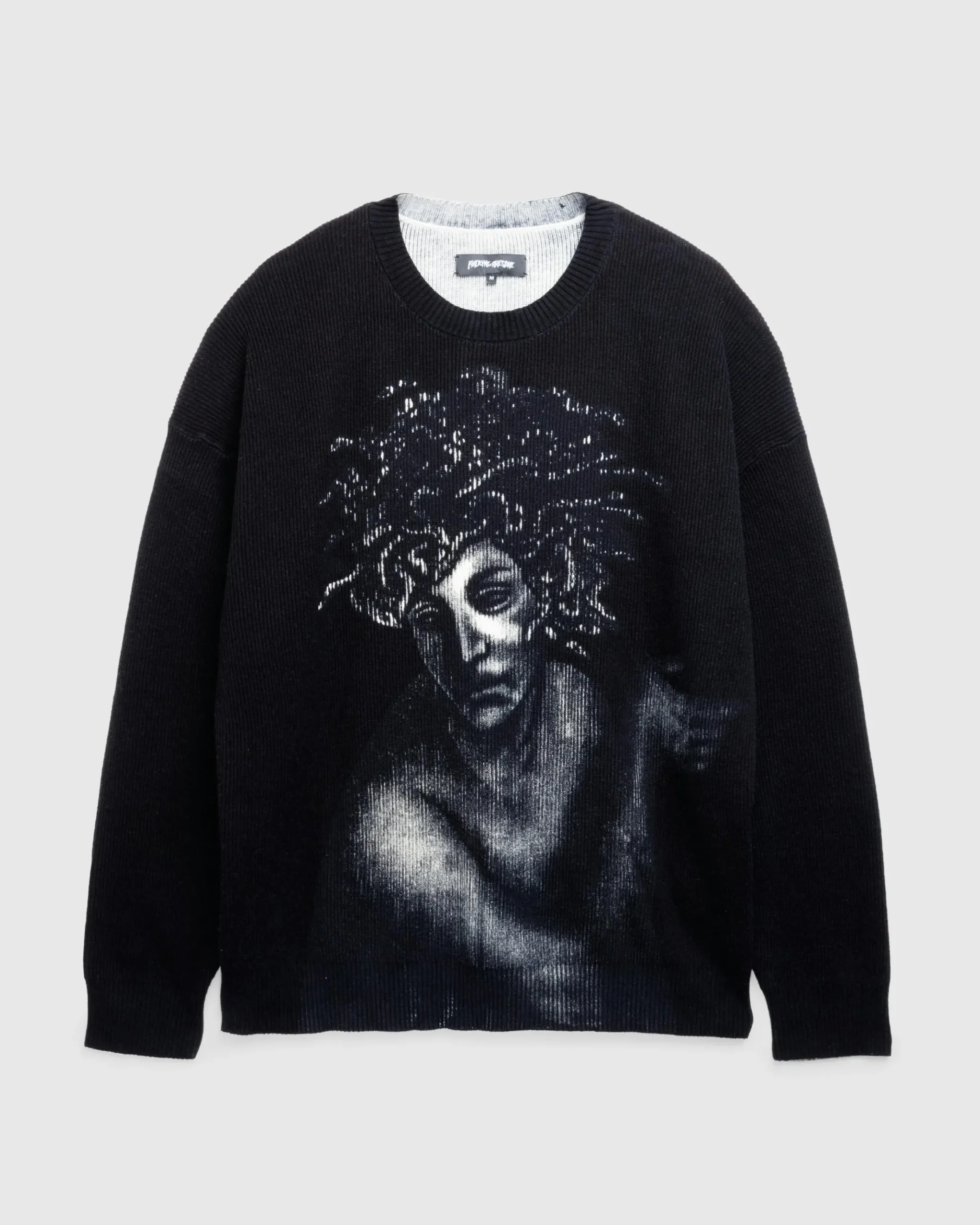 Discount Fucking Awesome Medusa Sweater black/off-white