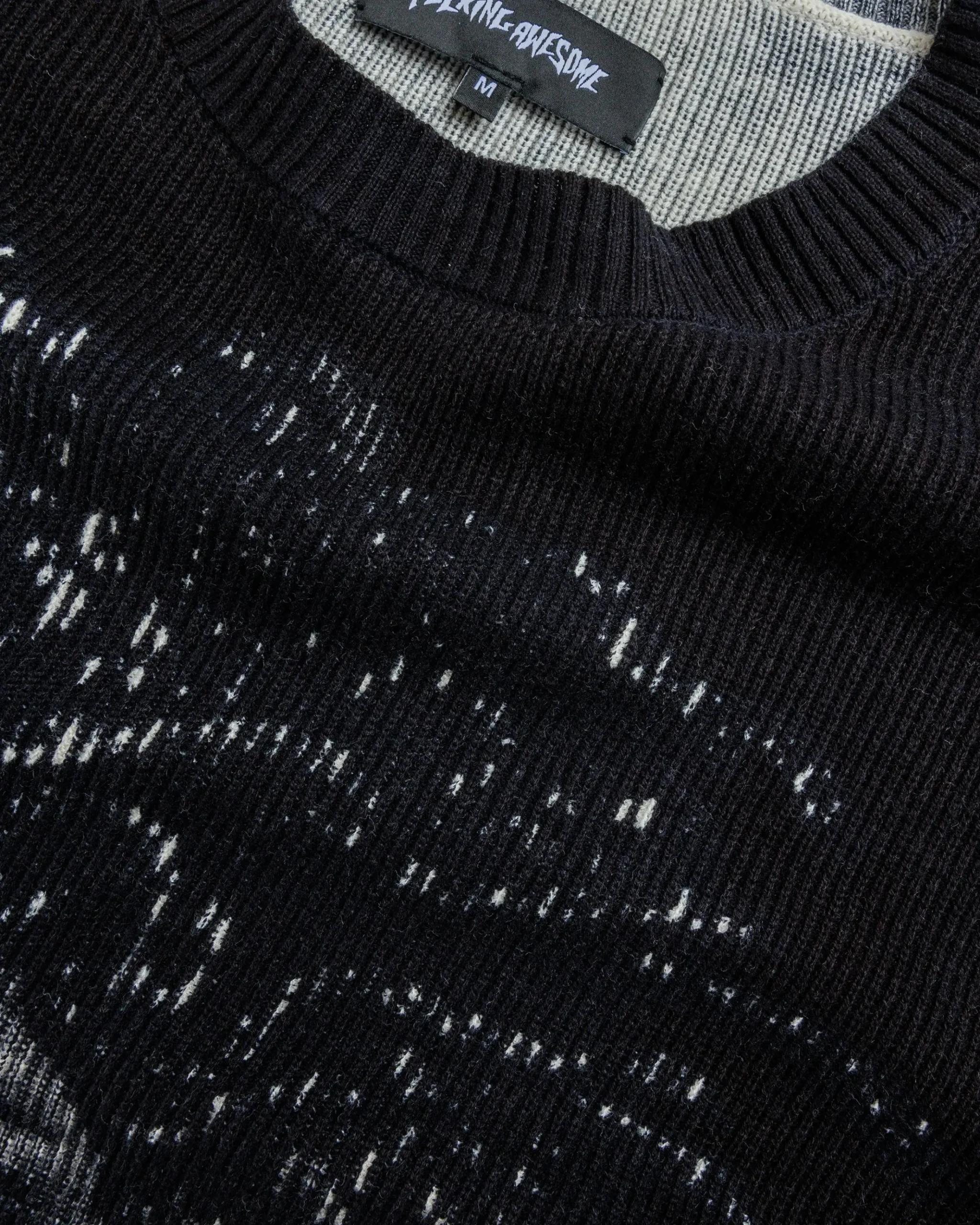 Discount Fucking Awesome Medusa Sweater black/off-white