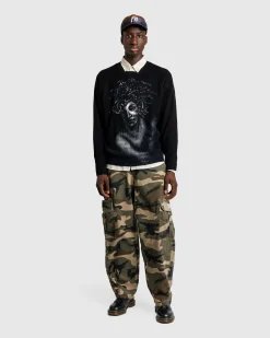 Discount Fucking Awesome Medusa Sweater black/off-white