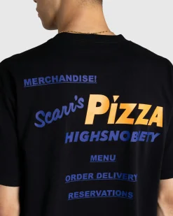 Discount Scarr's Pizza Merch T-Shirt Black unavailable