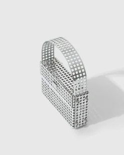 Online Hans TM Metal Bag silver