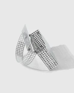 Online Hans TM Metal Bag silver