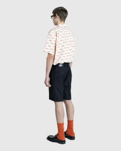 Sale Highsnobiety Milano Shirt /Red white