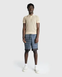 New Dries van Noten Mindo Knit Polo beige