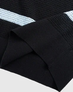 Store Dries van Noten Mindo Knit Polo /Stripes black