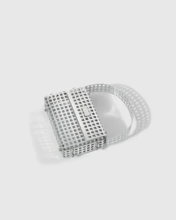Hot Hans TM Mini Metal Bag silver