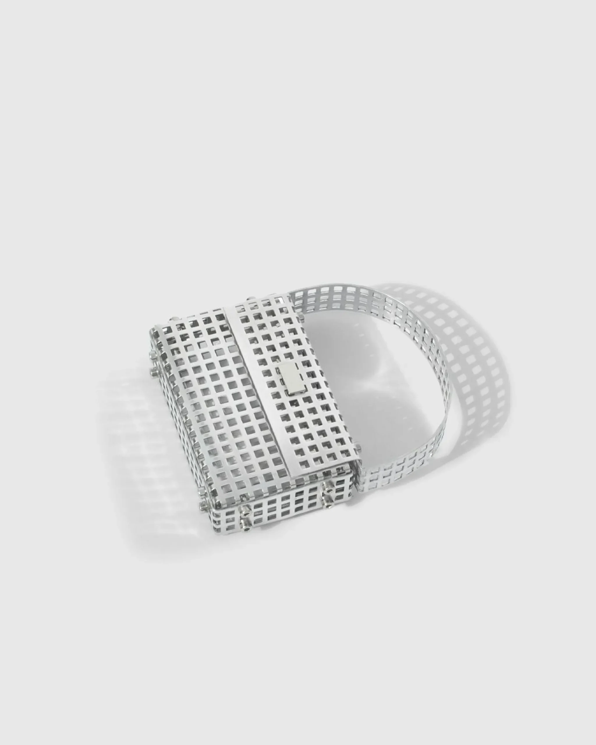 Hot Hans TM Mini Metal Bag silver