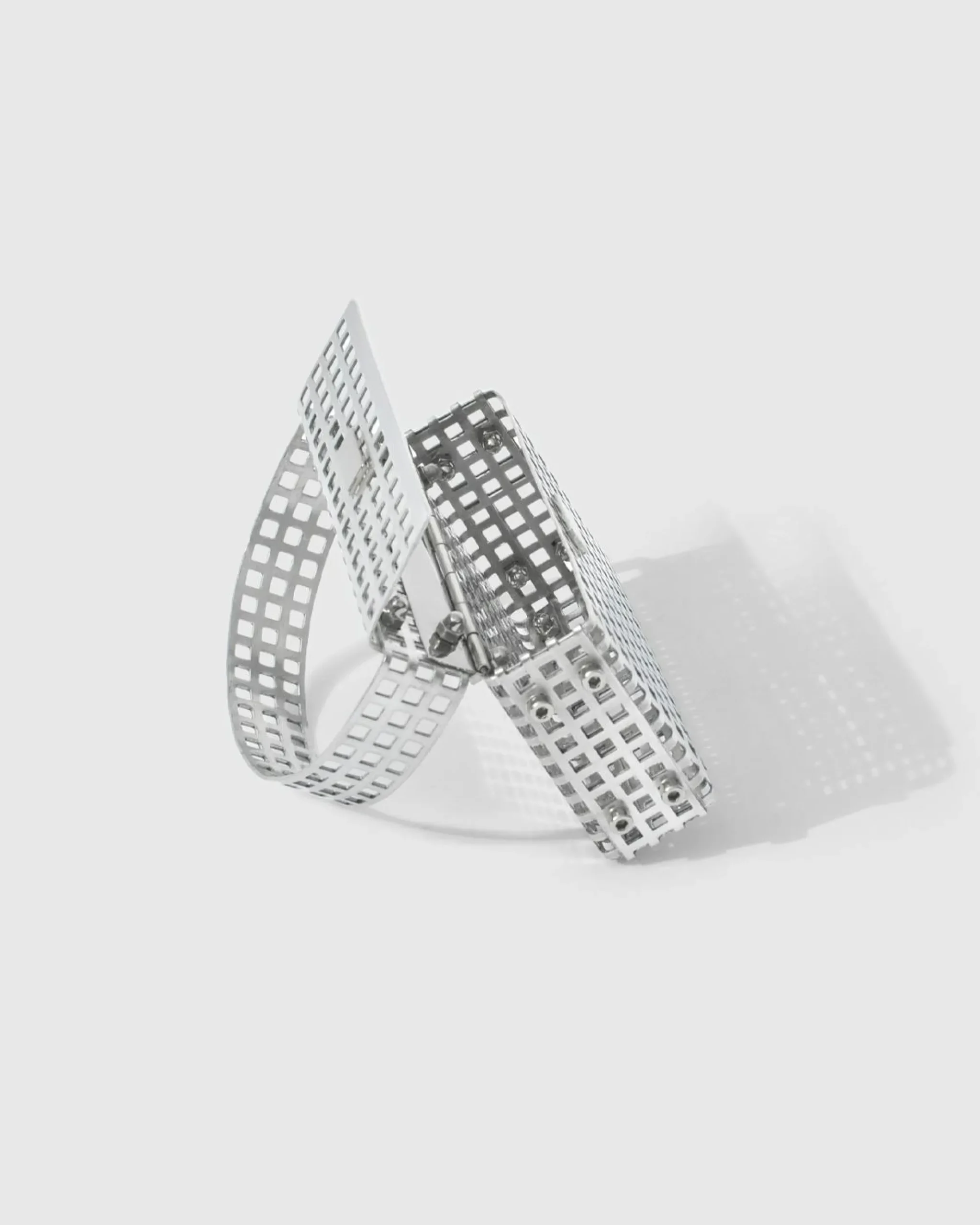 Hot Hans TM Mini Metal Bag silver