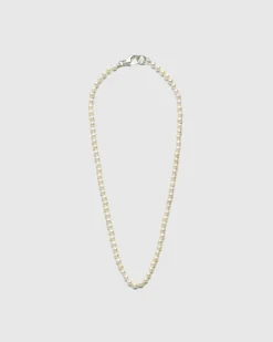 Clearance Hatton Labs Mini Pearl Chain silver