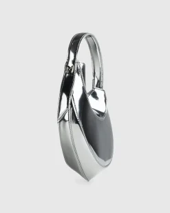 Best Sale Mugler Mini Smooth Spiral Curve 02 gunmetal