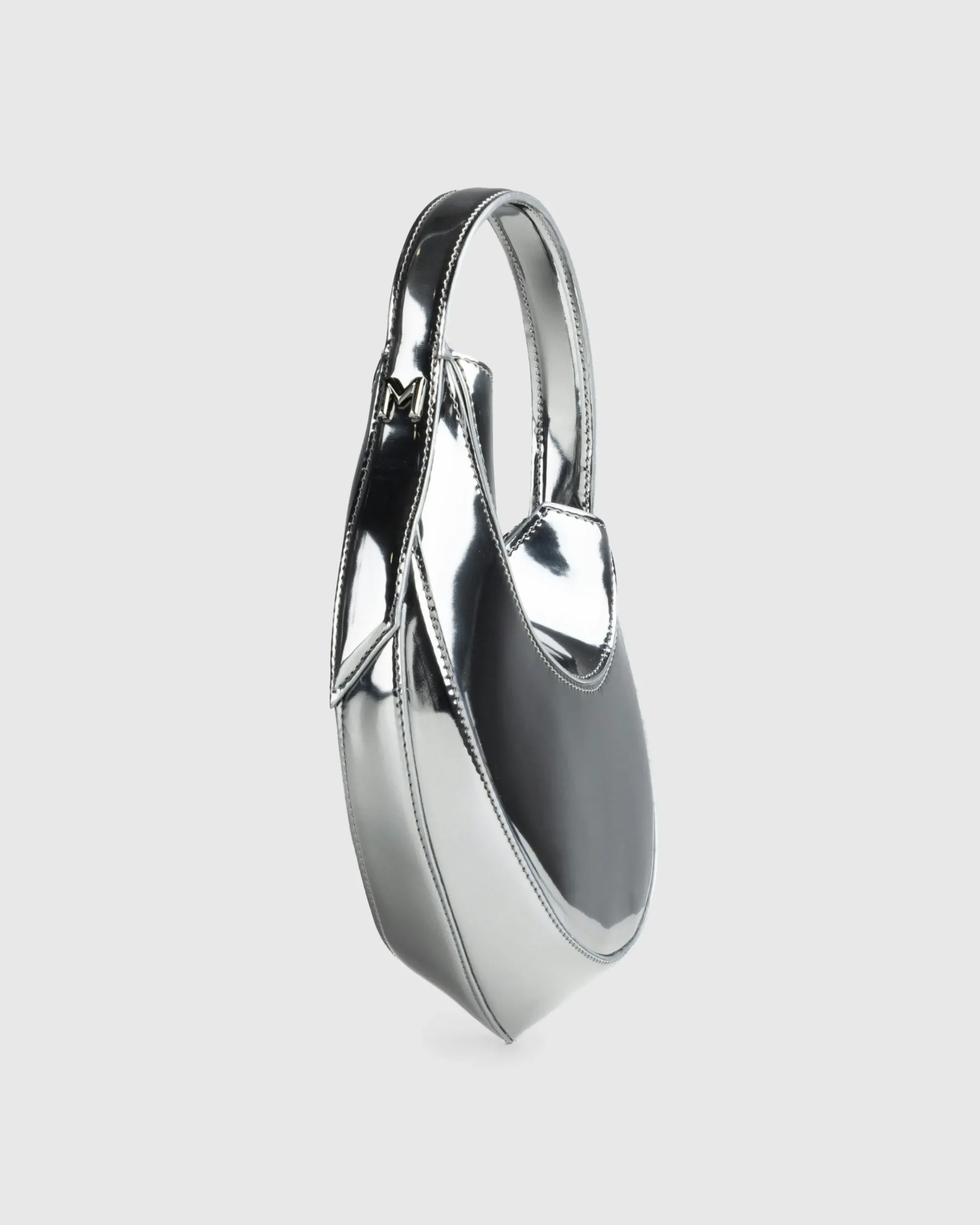 Best Sale Mugler Mini Smooth Spiral Curve 02 gunmetal