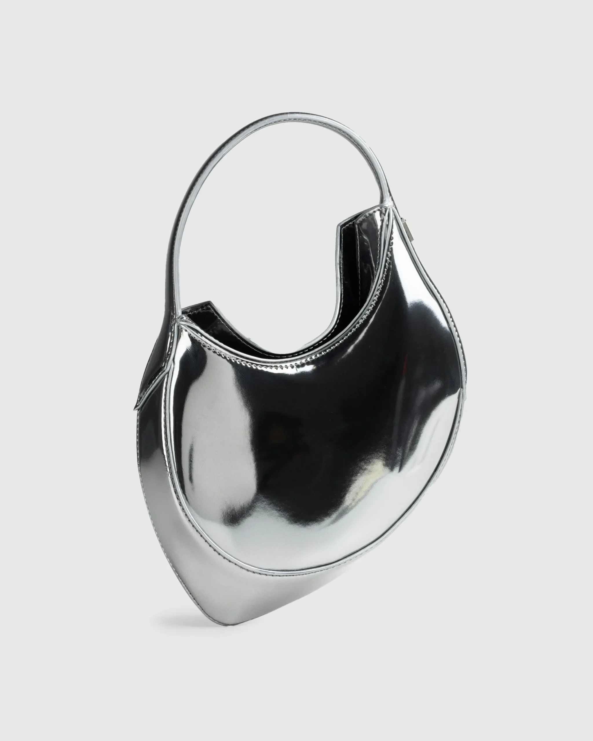 Best Sale Mugler Mini Smooth Spiral Curve 02 gunmetal