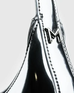 Best Sale Mugler Mini Smooth Spiral Curve 02 gunmetal