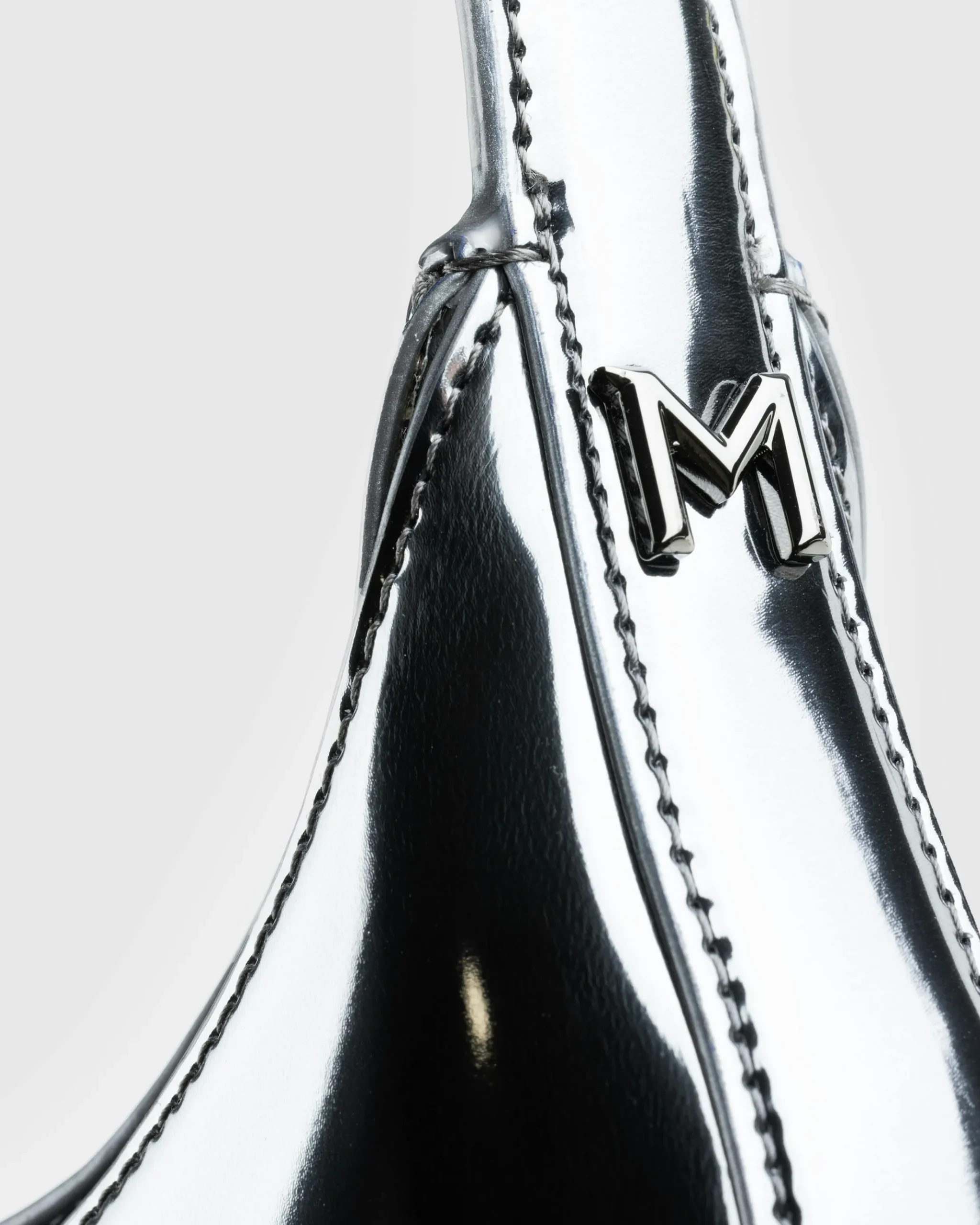 Best Sale Mugler Mini Smooth Spiral Curve 02 gunmetal
