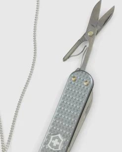 Store Lemaire Mini Swiss Knife Necklace silver