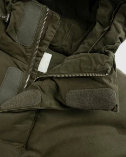 New Entire Studios MML Hooded Puffer Cotton hunter