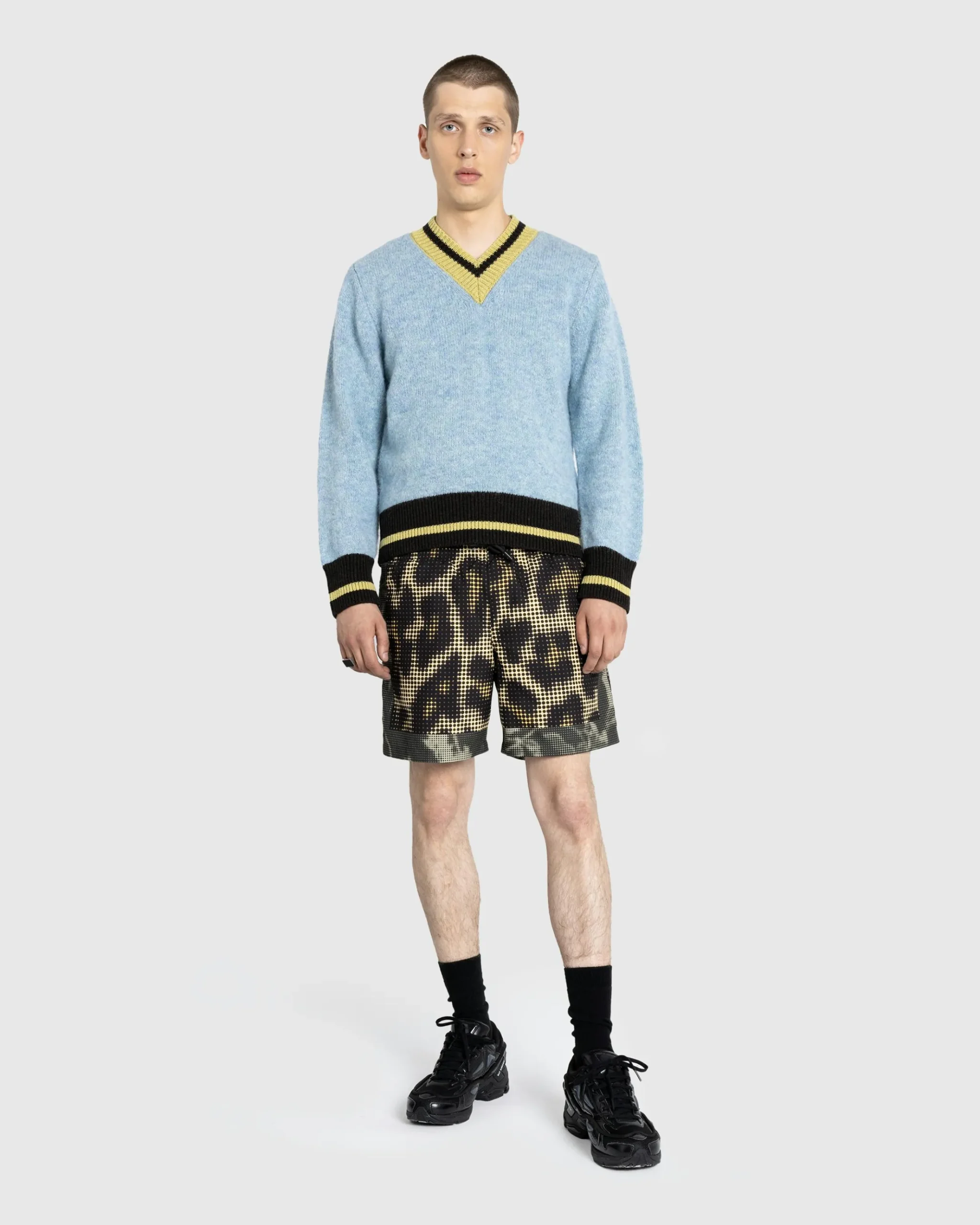 Cheap Dries van Noten Moon Sweater Light Blue lightblue
