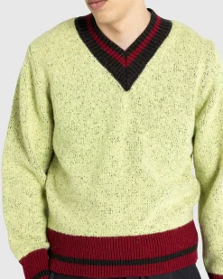 New Dries van Noten Moon Sweater Lime lime(SoldOut)