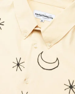 Outlet Carne Bollente Moonlight Fauna Shirt beige