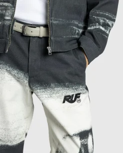 Store RUF Motion Blur Pants Black/White printed