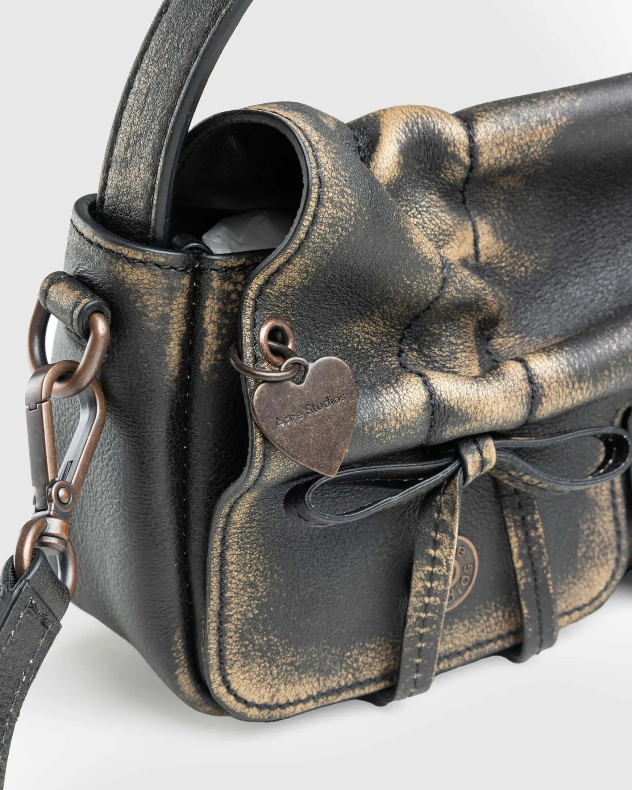 Flash Sale Acne Studios Multi-Pocket Micro Bag darkbrown/beige