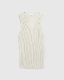 Cheap Dries van Noten Murad Cashmere Top natural