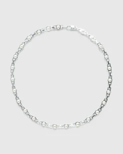 Cheap Hatton Labs Nacre Chain Sterling Silver/Cream