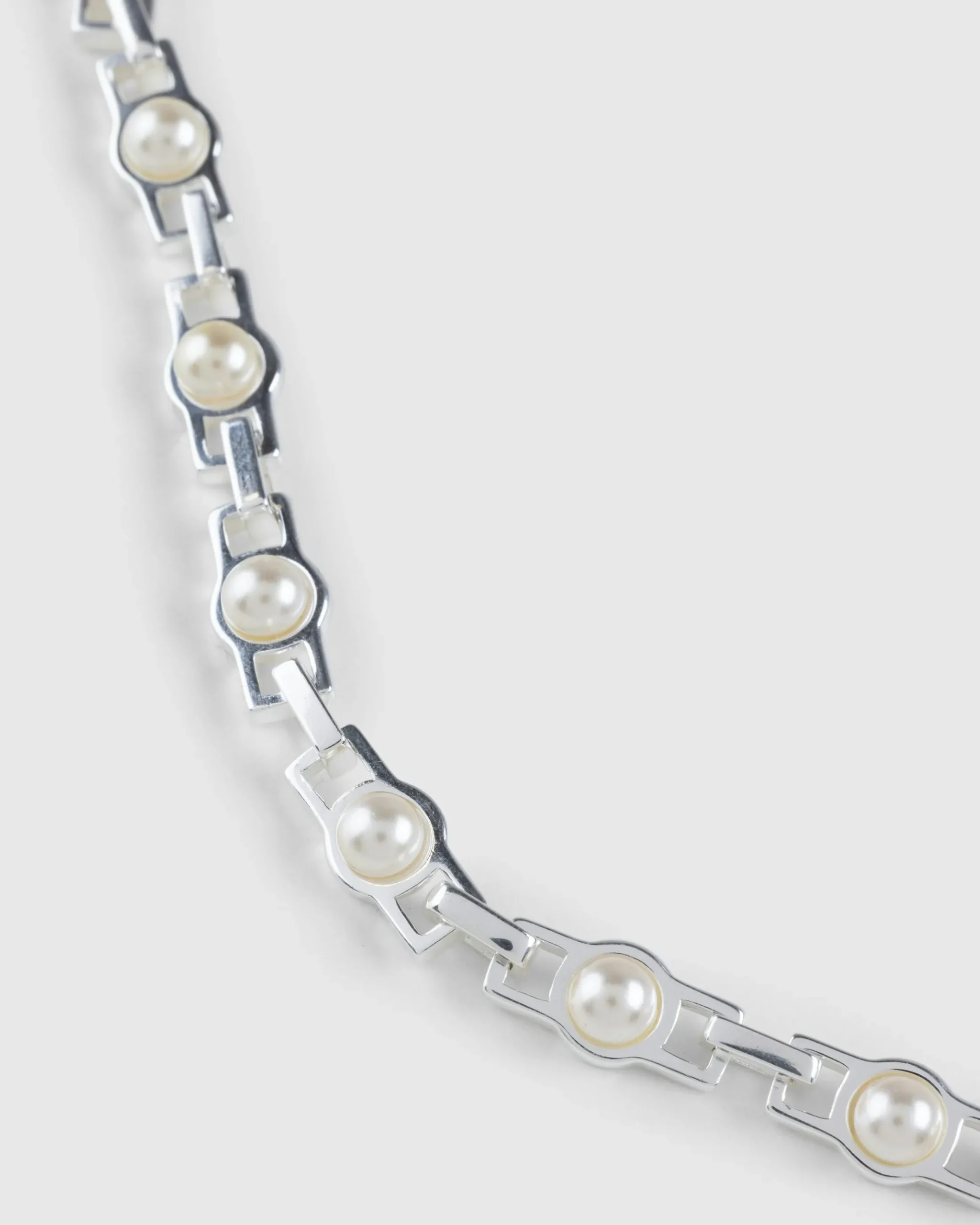 Cheap Hatton Labs Nacre Chain Sterling Silver/Cream