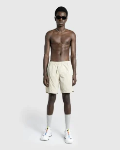 Sale Highsnobiety HS05 Natural Dyed Nylon Shorts beige