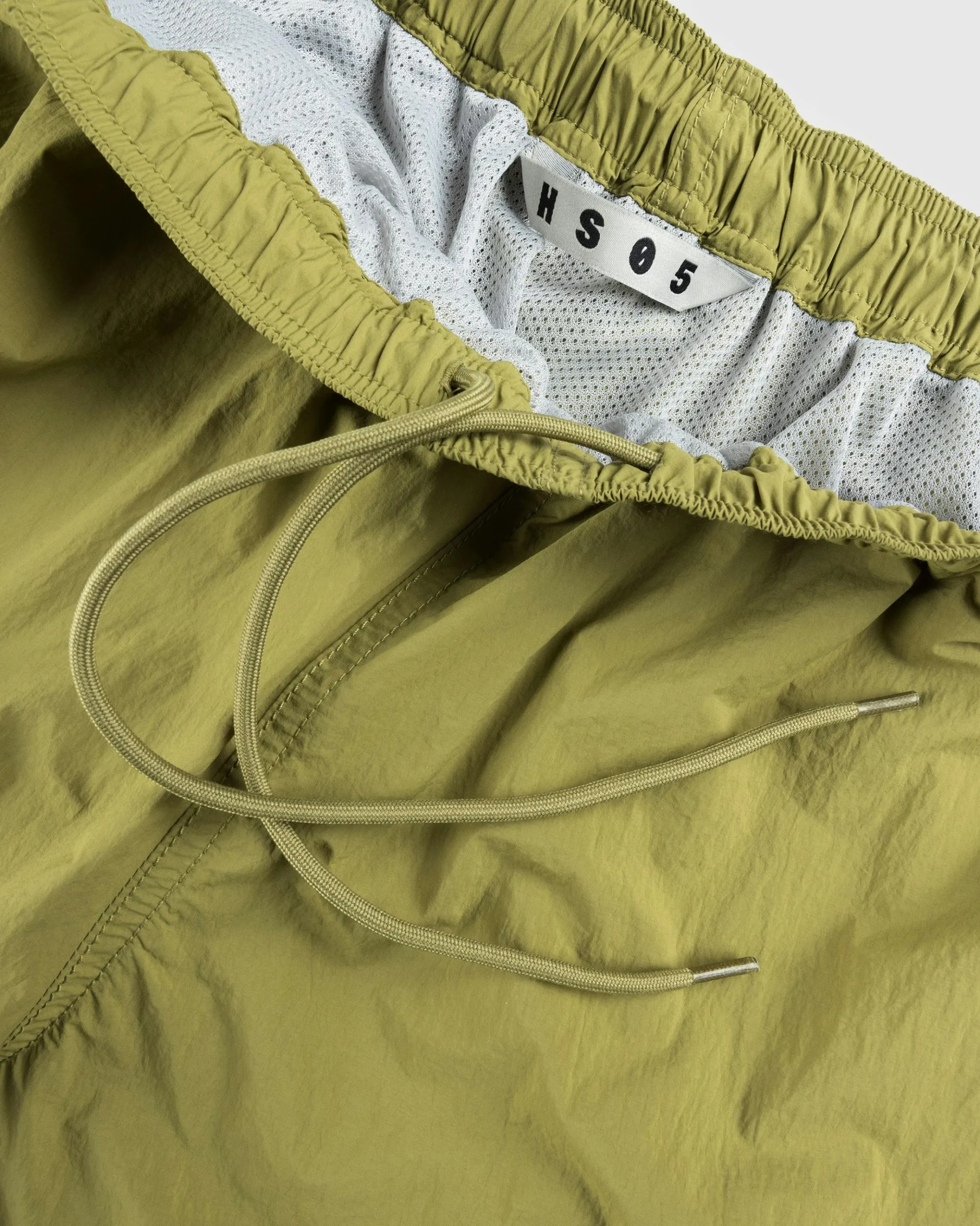 Hot Highsnobiety HS05 Natural Dyed Nylon Shorts Olive khaki