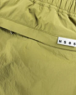 Hot Highsnobiety HS05 Natural Dyed Nylon Shorts Olive khaki
