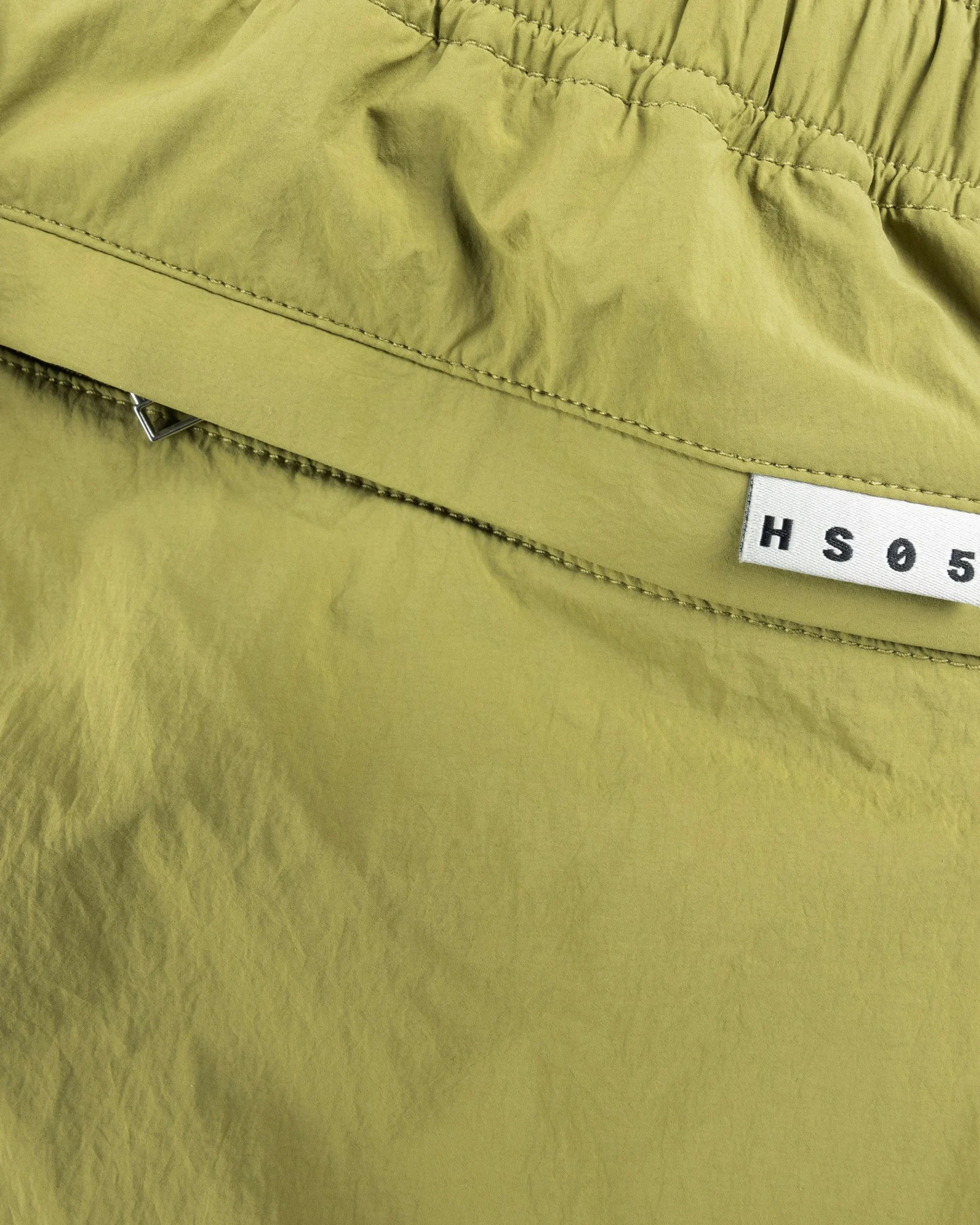 Hot Highsnobiety HS05 Natural Dyed Nylon Shorts Olive khaki