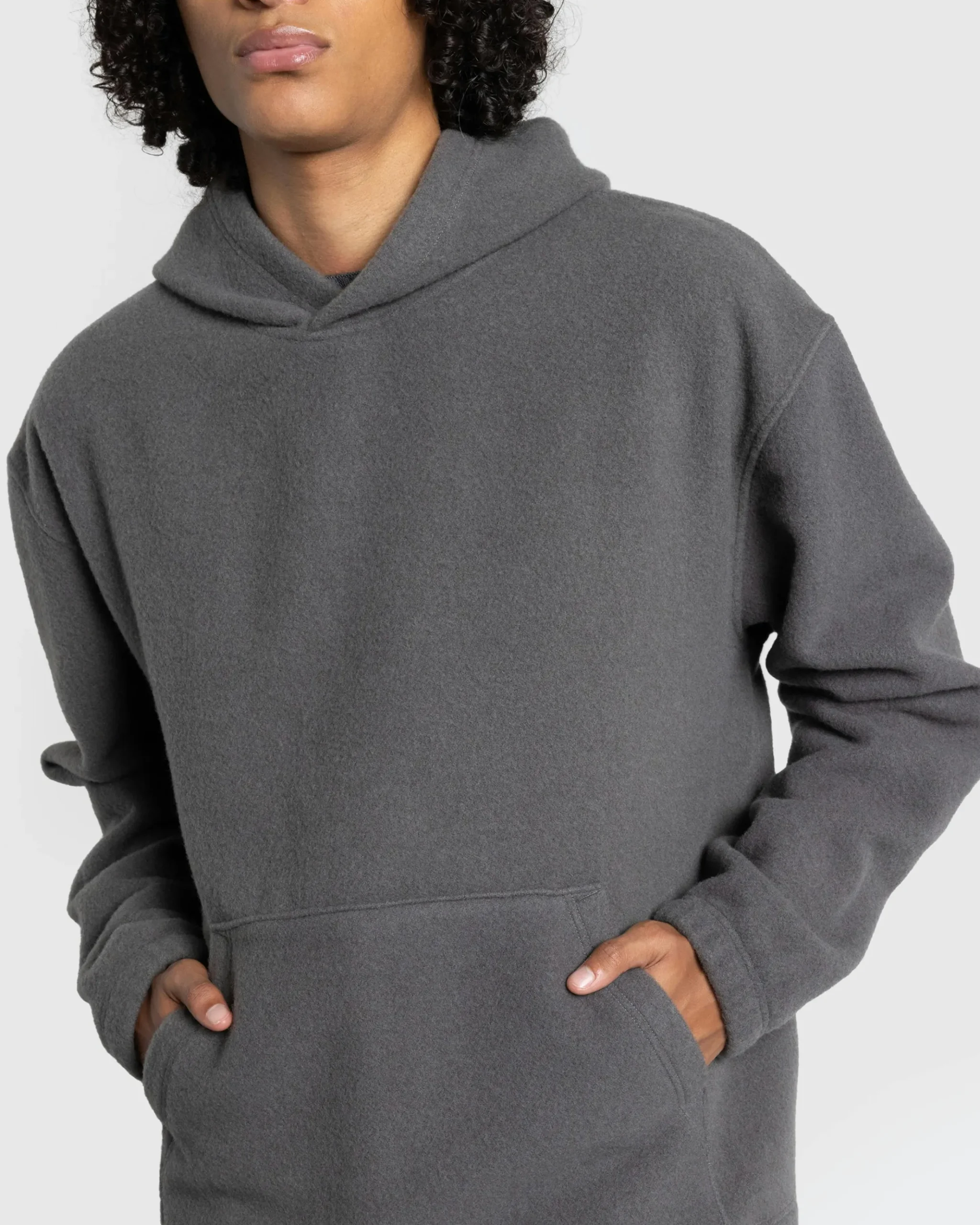 Best Sale Rier Natural Fleece Hoodie Castlerock grey