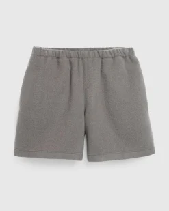 Clearance Rier Natural Fleece Shorts Castlerock grey