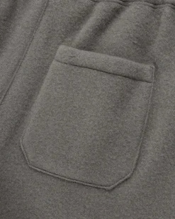 Clearance Rier Natural Fleece Shorts Castlerock grey