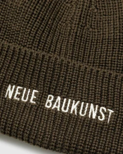 Online Highsnobiety Neue Baukunst Beanie Dark brown