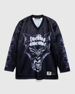 Flash Sale Fucking Awesome Nightmare Hockey Jersey black