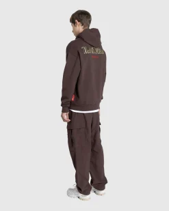Cheap Highsnobiety Not in Milan Hoodie brown