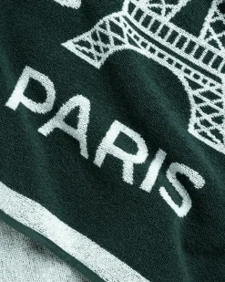 Cheap Lacoste Not In Paris Towel green