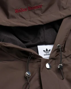 Cheap adidas Nylon Anorak Brown nbrown