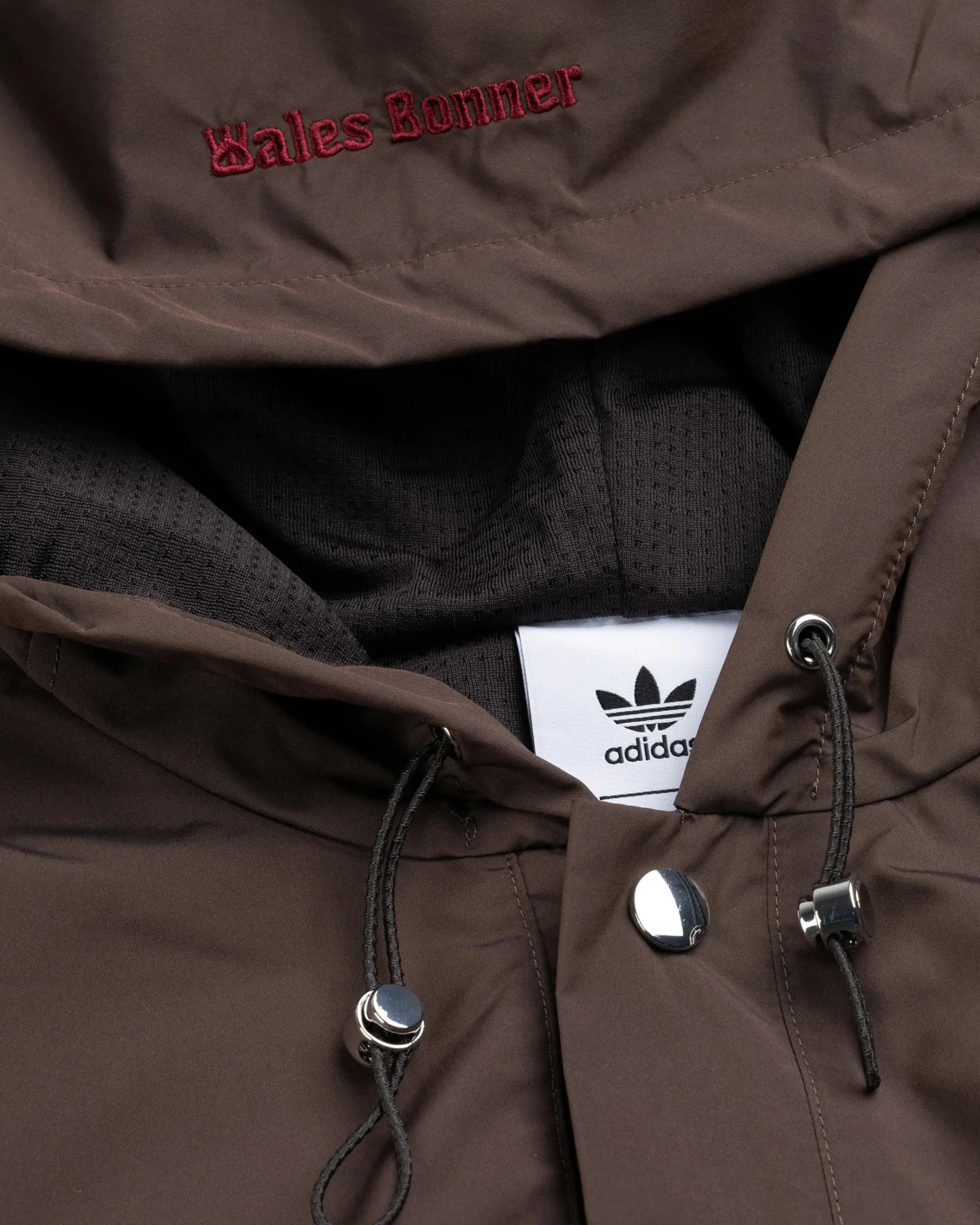 Cheap adidas Nylon Anorak Brown nbrown